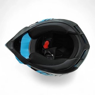 CASCO DE MOTOCROSS NIÑO IMR EVOLUTION YM AZUL