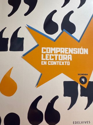 Comprensión lectora en contexto