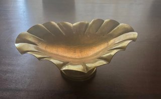 Centrotavola Svuotatasche Vintage in Ottone