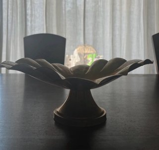 Centrotavola Svuotatasche Vintage in Ottone
