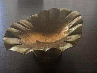 Centrotavola Svuotatasche Vintage in Ottone