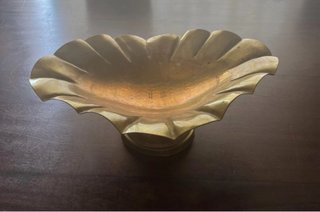Centrotavola Svuotatasche Vintage in Ottone