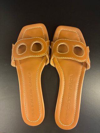 Sandalias Purificación García Marrón