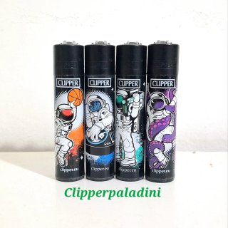Accendini Clipper Set 4 Astronauti