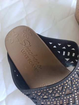 Sandalias cuña Skechers plataforma 39
