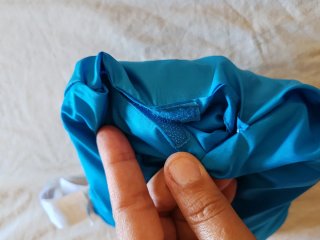 Chubasquero infantil azul