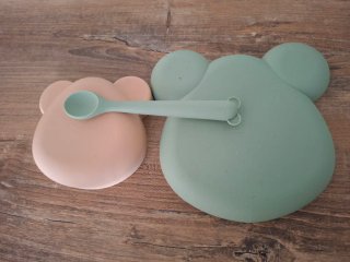 Platos infantiles de silicona
