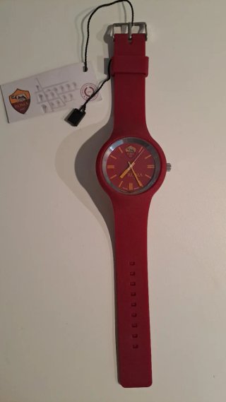 Orologio AS Roma Rosso