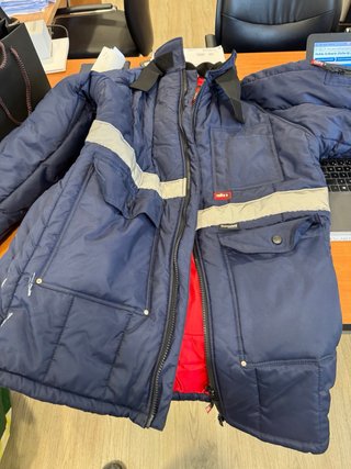 Chaqueta Frigorífica Azul