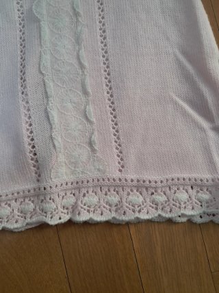 Vestido bebé niña 6 meses rosa