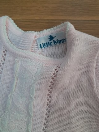 Vestido bebé niña 6 meses rosa