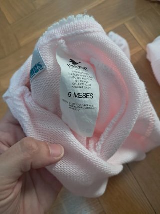 Vestido bebé niña 6 meses rosa