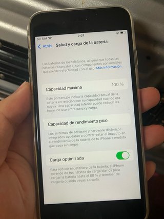 iPhone SE 2022 64GB Negro - Batería 100%
