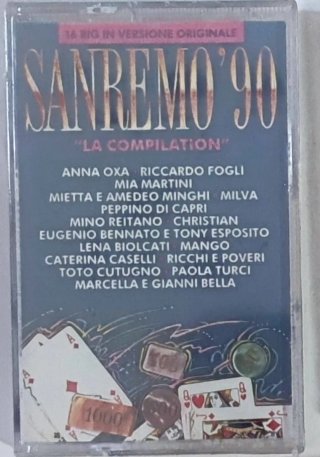 Cassette Sanremo 1987, 1990, 1999 - Sigillate