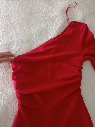 Mono Zara Rosa Fucsia Talla S