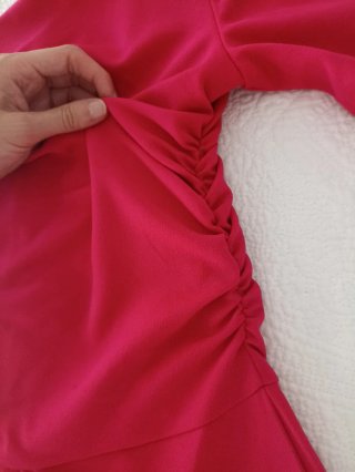 Mono Zara Rosa Fucsia Talla S