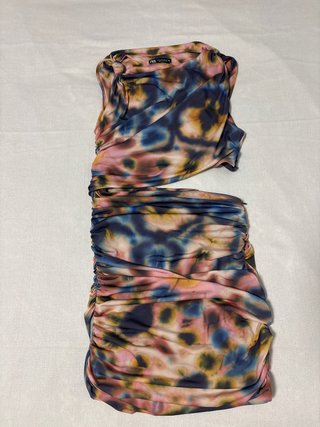 Vestido Zara Talla S Multicolor
