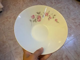 Vajilla Pontesa Flores Rosas
