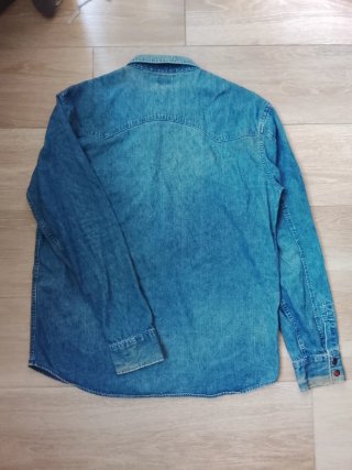 Vintage Camicia Denim Levi's Tg L