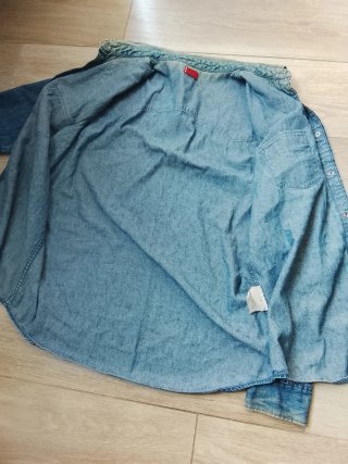 Vintage Camicia Denim Levi's Tg L