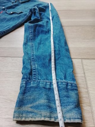Vintage Camicia Denim Levi's Tg L