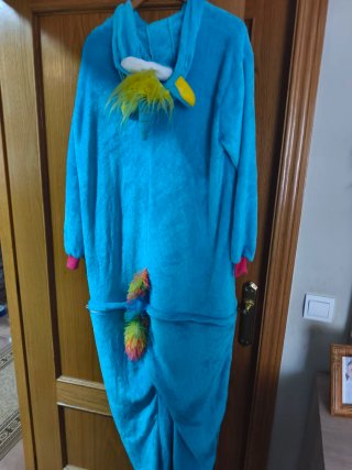 Pijama disfraz azul
