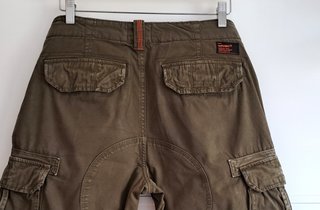 Superdry Pantalon Corto Cargo Verde