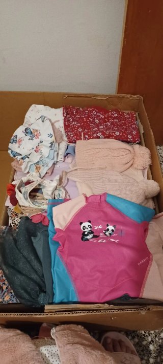 Lote Ropa Niña de 3 a 18 Meses Casi 180 prendas!