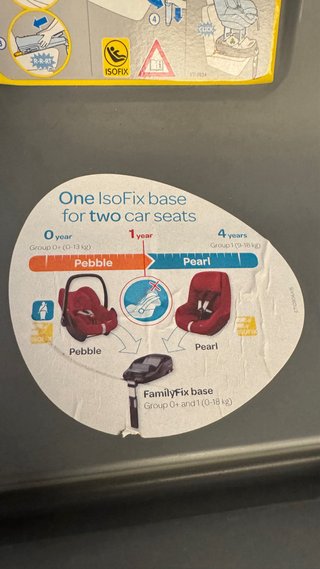 Base Isofix Maxi-Cosi per seggiolino auto