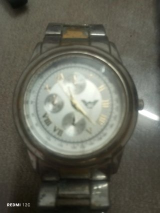 Reloj Emporio Armani Hombre Oro y Plata