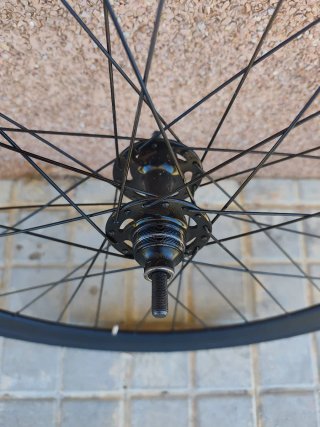 Rueda trasera Fixie, single speed, pista