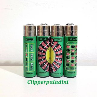 Accendini Clipper Tema Casinò Vintage