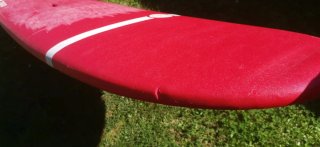 Tabla de surf con funda