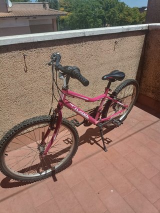 Bicicleta 24 pulgadas rosa