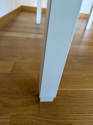 Mesa blanca 120x80 cm