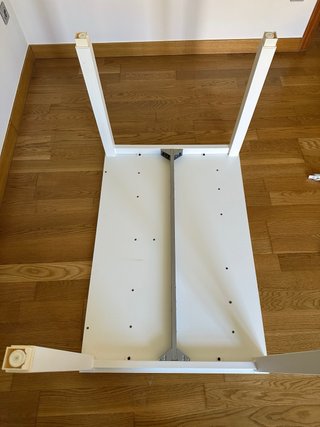 Mesa blanca 120x80 cm