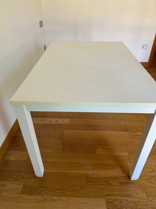 Mesa blanca 120x80 cm