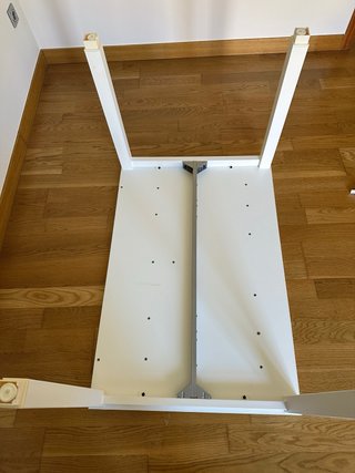 Mesa blanca 120x80 cm