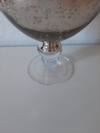 Figura Decorativa Zara Home Cristal Plateado