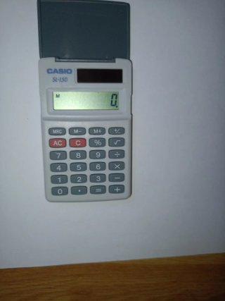 Calcolatrici Casio SL-150 Solare