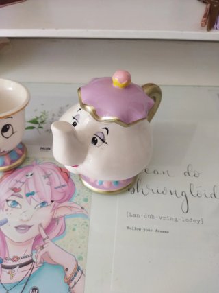 Tetera y Taza Disney Cerámica