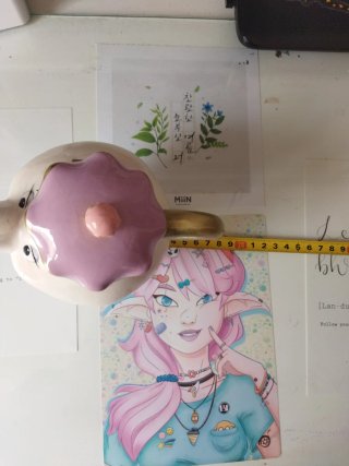 Tetera y Taza Disney Cerámica