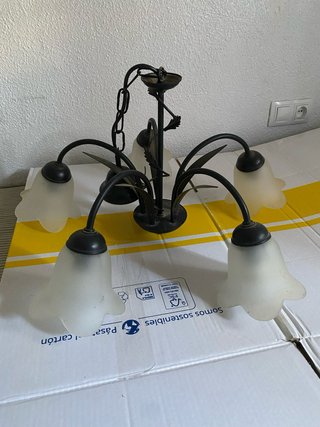 Lámpara de techo vintage rústica