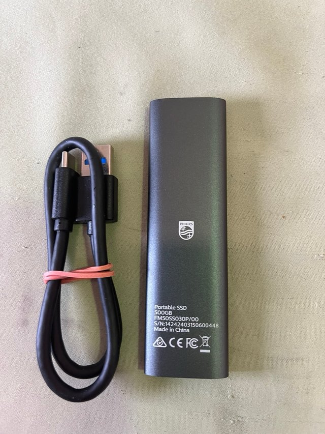 SSD esterno Philips 500GB portatile