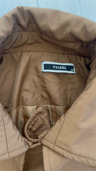Gabardina ocre VIADEL Talla L