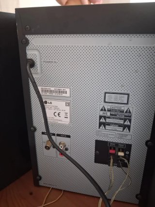 Minicadena LG XBOOM altavoces