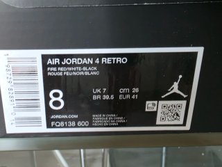 Jordan 4 Toro Bravo Rojo