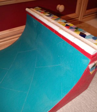 Blackriver Fingerboard Half-pipe Winklers 80s