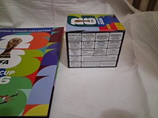 Album cartonato + Box 50 bustine World Cup 2026
