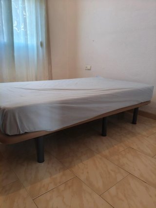 Canapé 105 cm beige/gris